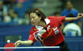 Feng tianwei is using the hurricane long 3(racket) neo hurricane 3(rubber front) tenergy 05(rubber back). Feng Tianwei Singapore National Olympic Council