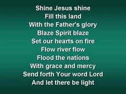 Prior to this release her hits were often a little scandalous, and this song is an early hint at her conversion to. Shine Jesus Shine Worship Video W Lyrics Youtube