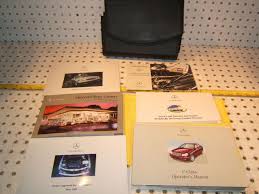 Ebay Sponsored Mercedes 02 W203 C240 320 32 Owner S 1 Set Of 6 Manual Mercedes Leather 1 Case Mercedes Manual Case