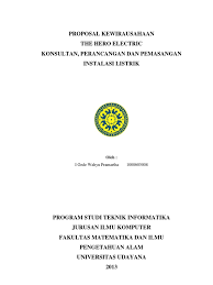 Seorang wirausaha akan menghindari situasi resiko rendah karena. Proposal Kewirausahaan Pdf Pdf