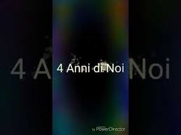 10 frasi di auguri per lanniversario di matrimonio. Buon 4 Anniversario Amore Mio Youtube