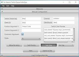 Twitchbot the free twitch viewer bot download. Github Sirskaro Twitch Queue Bot