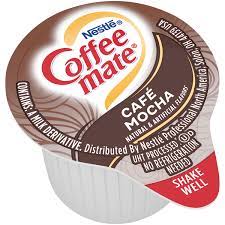 Nestle coffeemate peppermint mocha coffee creamer 15 oz (pack of 4). Coffee Creamer Singles Cafe Mocha Coffee Mate