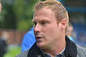 Peter Clarke Fouls Joe Garner During Editorial Stock Photo