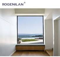 Ventana panorámica de gran cristal, ventana de gran tamaño ...