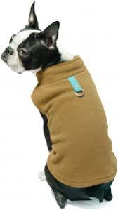 Gooby Every Day Fleece Cold Weather Dog Vest For Small Dogs Clay X Large