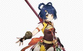 As a chef, xiangling isn't afraid to try out different recipes or exotic ingredients. Hd Xiangling Character Genshin Impact Png Citypng