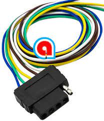 Connecting the wires between the car and the trailer is essentially a simple job. 5 Way Flat 36 Trailer Wiring Harness For Car Boat Trailer Truck Rv Boat Ebay