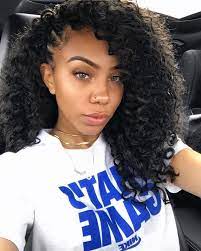 Sun Kissed For This Crochet Hair I Used Freetress Barbadian Braid Go Go Curl And Pr Curly Crochet Hair Styles Crochet Braids Hairstyles Curly Hair Styles