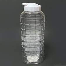 100均セリアの petウォーターボトル1 5l が透明なフタ付きでお茶を入れるのに便利 ウォーターボトル ボトル お茶