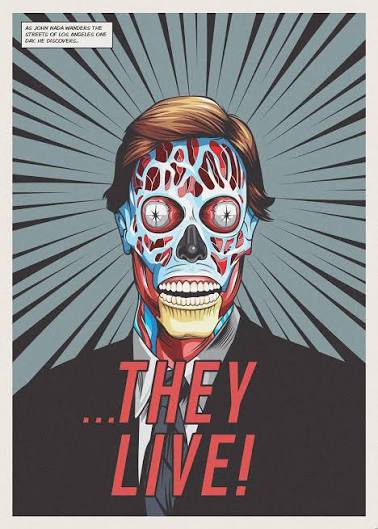 They Live (Glow in the dark Print) :: Behance