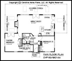 The interior floor plan is fabulously designed with one bedroom and one bath in approximately 576 square feet of living space and is ideally suited for a narrow lot with its 24' width. Small Contemporary Cottage House Plan Sg 980 Sq Ft Affordable Small Home Plan Under 1000 Square Feet