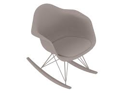 Buy rocking chair seat pads and get the best deals at the lowest prices on ebay! Eames Molded Plastic Rocking Chair Upholstered Seat Pad 3d Product Models Herman Miller