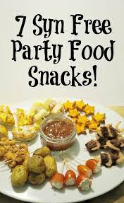 It focuses on satiety and not starvation. Seven Syn Free Party Food Snacks Slimming World The Diary Of A Frugal Family Party Snack Food Slimming World Snacks Slimming World Recipes Syn Free