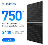 EVO6N 730W-750W N Type HJT Bifacial Double-glass Solar Module