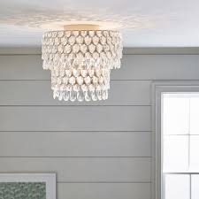 Transform an ordinary bedroom into a magical space for imaginative play with our elegant lydia flushmount chandelier. Teardrop Flush Mount Lighting Pottery Barn Teen
