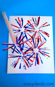 Fireworks Craft For Kids Using Straws Fireworks Craft For Kids Fireworks Craft Bonfire Night Crafts