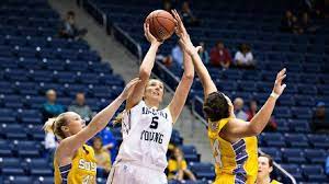 Jen Hamson Byu Women S Basketball And Volleyball Womens Basketball Basketball Byu
