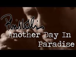 Phil Collins Another Day In Paradise Official Music Video Youtube Videos Music Phil Collins Music Videos