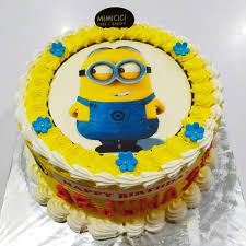 Cari produk kue ulang tahun lainnya di tokopedia. Kue Ulang Tahun Anak Karakter Minion 18 Cm Mimicicicake Com