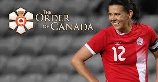 1 day ago · christine sinclair (12) of team canada celebrates with julia grosso (7) following their team's victory in the penalty shootout in the women's gold medal match between canada and sweden on day 14. Christine Sinclair Recognised With Order Of Canada Canada Soccer