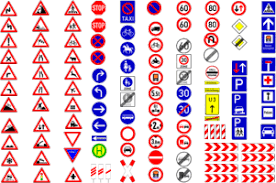 Verkehrszeichen Littlehousecards