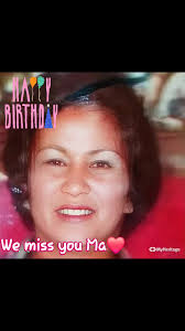 It's my late mother's birthday today..(Patrocinia Mesina Galicia) Ma,we  miss you soo much you,...same with Papa...🥲.We love you❤️