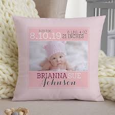 Your baby is a little over 14.4 inches in length. Darling Baby Girl Personalized 14 Inch Square Keepsake Pillow Bed Bath Beyond