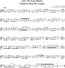 Give Me Your Hand Fiddle Music Violin Sheet Music Easy Sheet Music