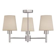 Check spelling or type a new query. Franklin 3 Light Semi Flush Ceiling Light In Chrome With Fabric Shades F2126 3 1123 Lighting From The Home Lighting Centre Uk