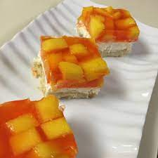 Mango Cream Cheese Delight Recipe Mango Cream Recipes Mango Dessert Recipes