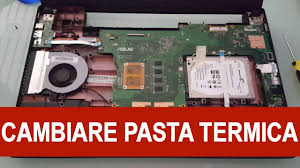Come Cambiare Pasta Termica Processore Notebook Asus 501u Youtube