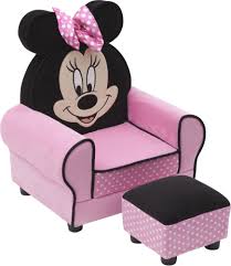 Delta Children Minnie Mouse Kids Club Chair And Ottoman Minnie Mouse Bedroom Minnie Minnie Mouse Chair