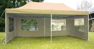 Falt Pavillon Partyzelt Mit Seitenteilen Solide Ausfuhrung Fur Garten Terrasse Feier Markt Als Unterstand Plane Wasserdichte Partyzelt Garten Terrasse Pavillon