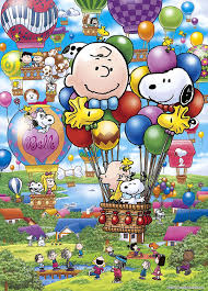 amazon 500ピース ジグソーパズル peanuts スヌーピー バルーンフライト 38x53cm ジグソーパズル おもちゃ スヌーピーの壁紙 スヌーピー 誕生日 スヌーピー