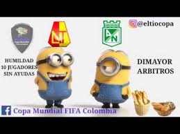 Jun 23, 2021 · la selección colombia enfrentó a brasil este miércoles 23 de junio en el estadio olímpico nilton santos en partido de la cuarta fecha de la fase de grupos de la copa américa. Minions Tolima Vs Nacional Youtube