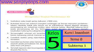 June 21, 2021 june 25, 2021. Kunci Balasan Tematik Kelas 5 Tema 8 Halaman 125 126 128 Juragan Ilmu