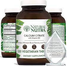 Nutrition and vitamins in alcoholism. Amazon Com Natural Nutra Calcium Citrate With Vitamin D3 Supplement For Bone Strength Health And Osteoporosis Promotes Muscle Movements Boosts Heart Health Strengthen Bone Density 120 Tablets Health Personal Care