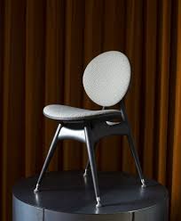 Od210 Circle Dining Chair Without Armrest By Overgaard Dyrman Chair Dining Chairs Stainless Steel Fittings