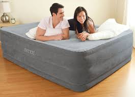 Intex Comfort Plush Elevated Dura Beam Airbed Air Mattress Bedroom Air Mattress Air Bed