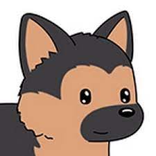 How To Draw A Dog (Cartoon German Shepherd) - Youtube