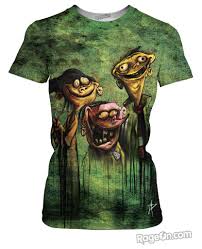 Ed Edd N Eddy On Bath Salts All Over Print T Shirt Rageon