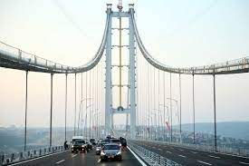 The osman gazi bridge (osman gazi köprüsü) is a suspension bridge, located at the gulf of the great osman gazi bridge full hd skyview the osman gazi bridge aka i̇zmit bay bridge (turkish. Osman Gazi Suspension Bridge Istanbul Turkey Verdict Traffic