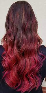 Strawberry ombre 49.subtle brown and red ombre changing your hair from brown to red may be something that you consider huge, especially if. Best Ombre Hairstyles Blonde Red Black And Brown Hair Love Ambie