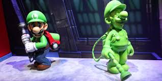Go ahead and try on your gooigi halloween costume while via the nintendo site for the game, which has a page showing this stuff here: E3 2019 In Photos Gooigi Crazy Arcade Machines And A Doom Museum Ars Technica