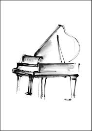 Petites Musiques Piano Drawing By Celine Celine Violet Artmajeur Any one have a 2d drawing of a grand piano? piano drawing by celine celine violet