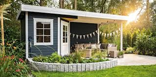 Die vielfalt unserer gerätehäuser fängt bei schlichten bauten an und hört bei individuellen gerätehäusern auf. Flachdach Gartenhaus Modern Praktisch Weka Holzbau