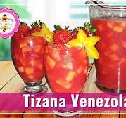 Tizana Venezolana - Deliciosa bebida refrescante tipo ponche con frutas  variadas.