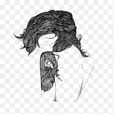 Maybe you would like to learn more about one of these? Menggambar Ilustrasi Seni Potret Gadis Hitam Putih Supernatural Kembali Putih Dicat Png Pngegg