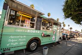 food truck — American restaurant food truck in Brea, California